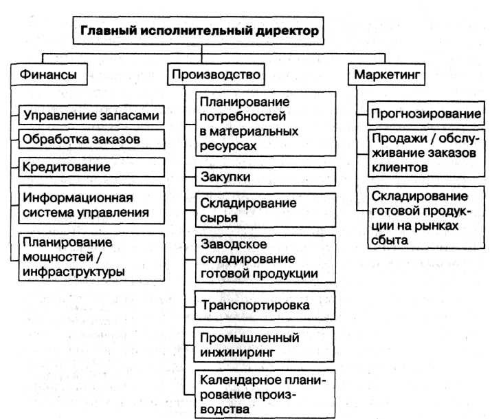 Обязанности исполнительного директора